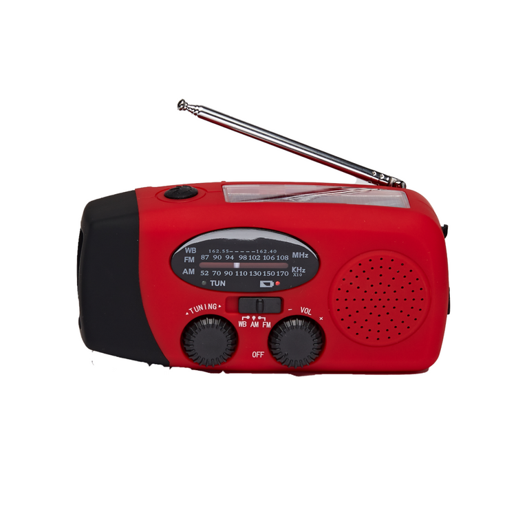 Solar Power Crank Radio
