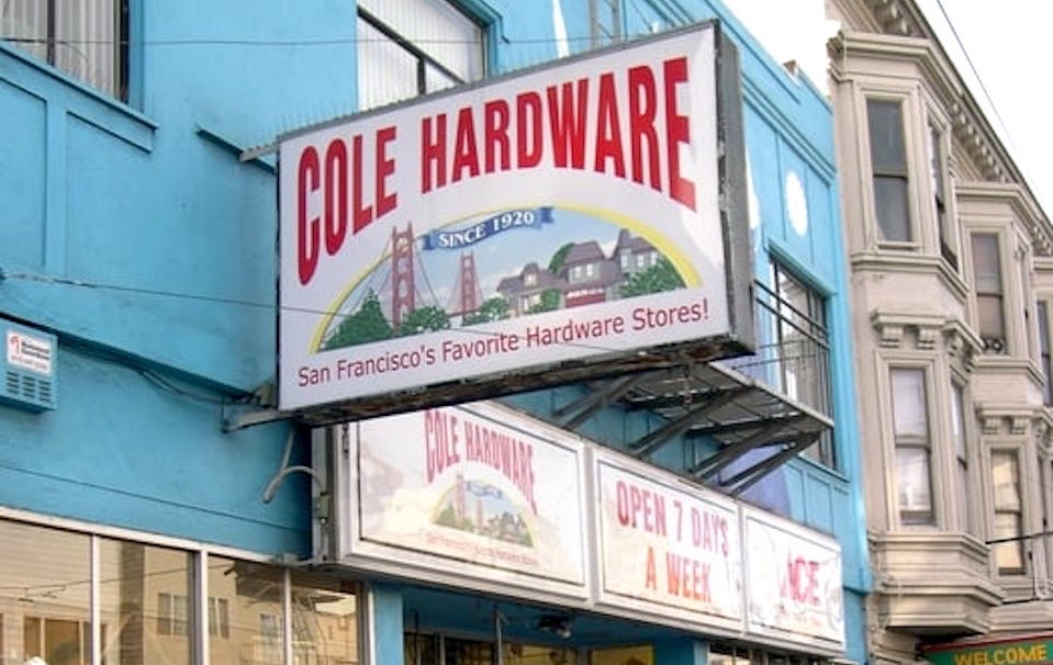 Cole Hardware in San Francisco