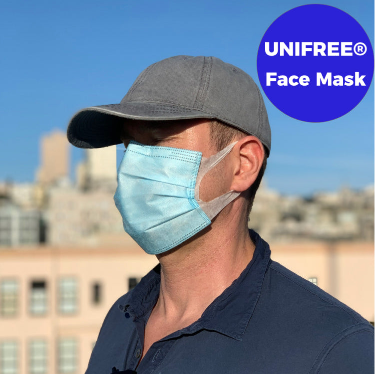 Unifree® Face Mask, 50 Count - Trusted Quality Brand - GETXGO