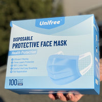 Unifree® Face Mask, 100 Count - Trusted Brand
